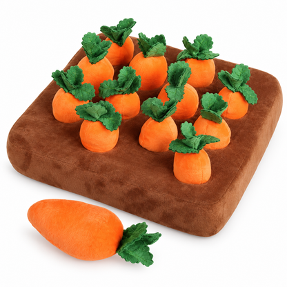Vexnaluro Bunny Harvest Interactive Carrot Foraging Toy